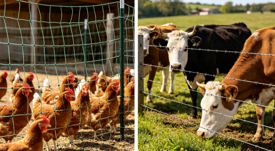 How to Choose Farm Fencing? Plastic Netting vs Wire Fencing: A Real-World Comparison of Cost, Installation and Lifespan